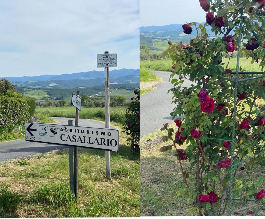וולטרה Agriturismo Casallario מראה חיצוני תמונה